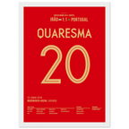 Quaresma with a Trivela at the 2018 World Cup against Iran