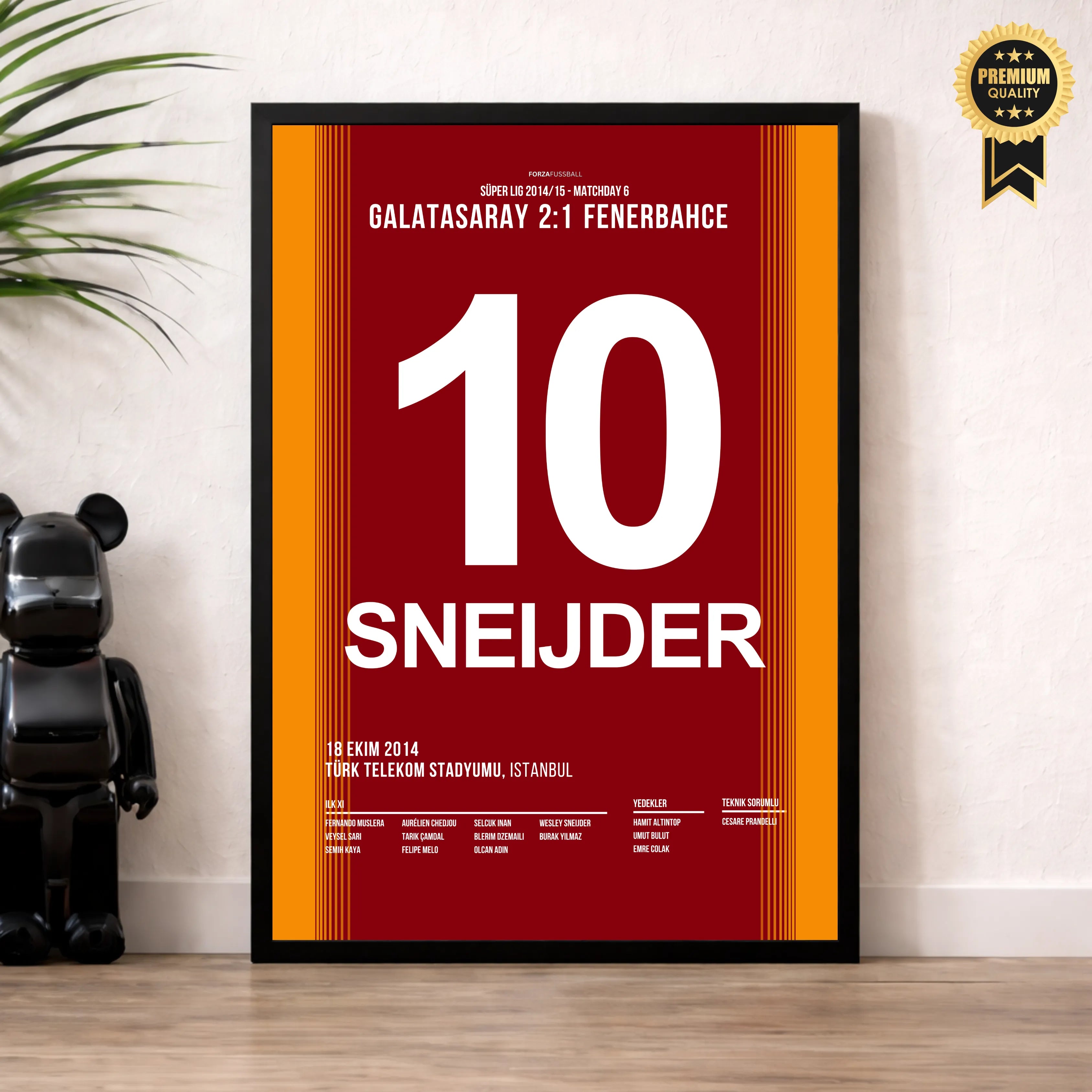 Sneijder schickt Volkan nach rechts und nach links