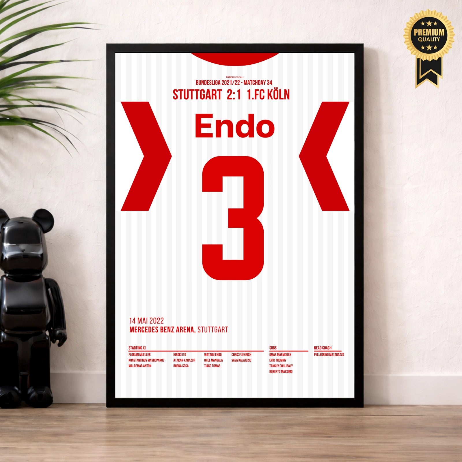 Endo in der Nachspielzeit: Stuttgart schafft den Klassenerhalt
