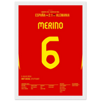 Merino header gives Spain last-minute win against Germany