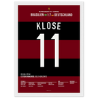 Klose becomes the World Cup record goalscorer in the 7-1 win against Brazil