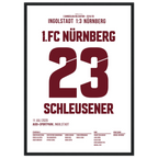 Schleusner 90+6 - rettet den Club in der Relegation