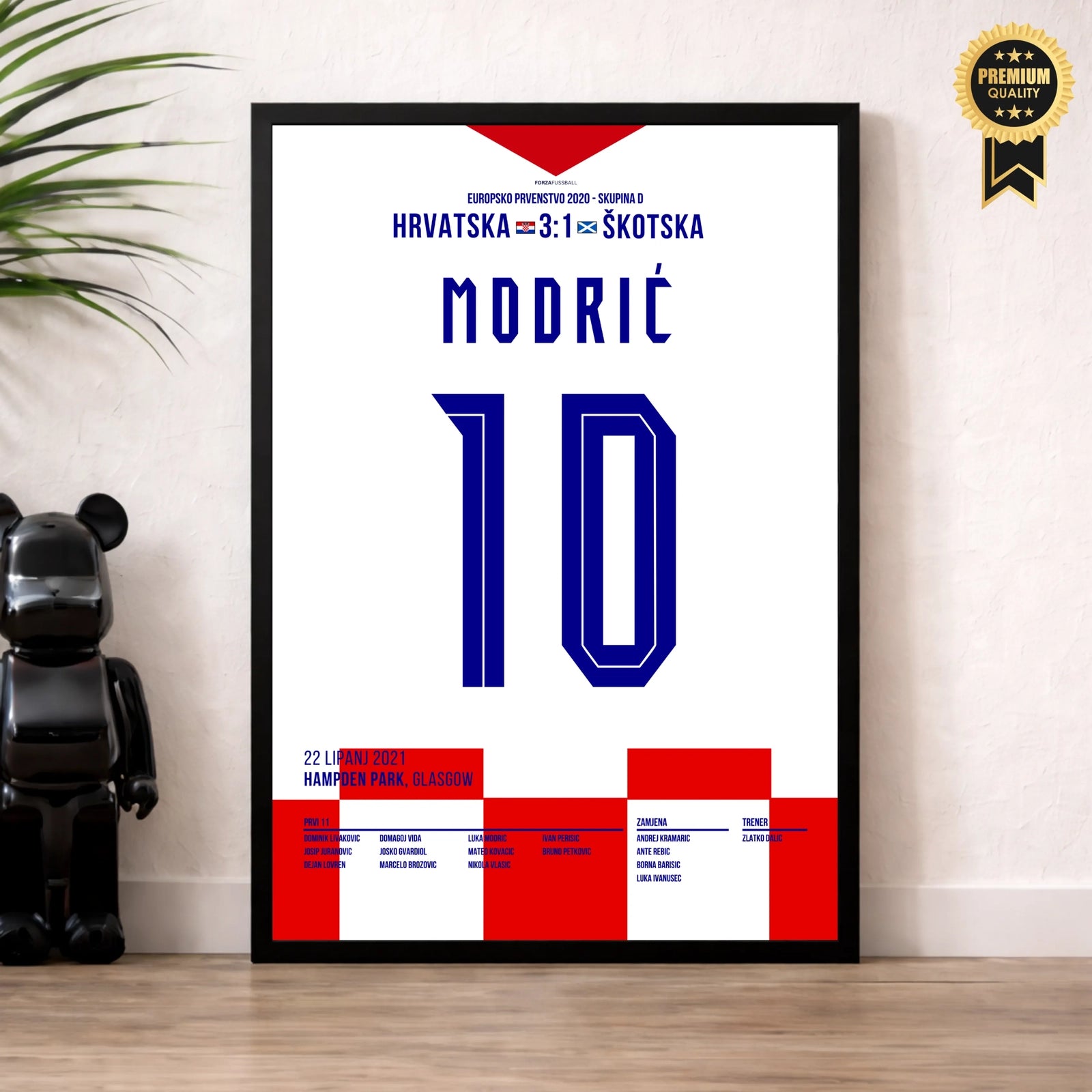 Modric with a wonder goal against Scotland at Euro 2021