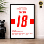 Cacau's two goals against Bayern sent VfB Stuttgart on their way to the championship.