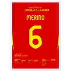 Merino header gives Spain last-minute win against Germany