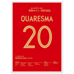 Quaresma with a Trivela at the 2018 World Cup against Iran
