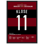 Klose becomes the World Cup record goalscorer in the 7-1 win against Brazil