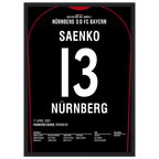 Ivan Saenko war dabei! FCN 3 - Bayern 0