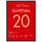 Quaresma with a Trivela at the 2018 World Cup against Iran