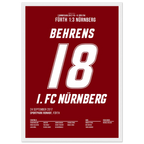 Hanno Behrens besiegelt den Derbysieg in Fürth