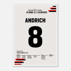 Andrich with dream goal against Rome in the Europa League