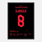 Gjasula with the equalizer for Albania against Croatia at Euro 2024