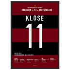 Klose becomes the World Cup record goalscorer in the 7-1 win against Brazil