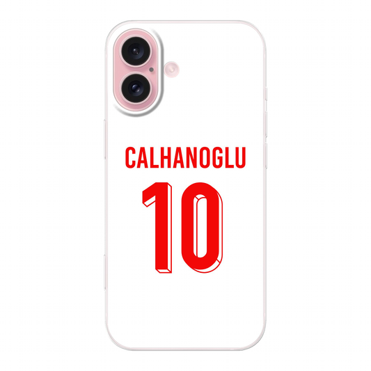 Calhanoglu Türkiye Beyaz Handyhülle