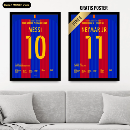 Messi X Neymar - 1+1 Set