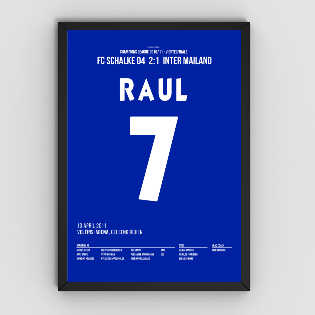 Raul X Huntelaar - 1+1 Set