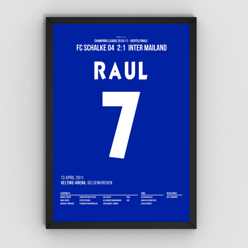 Raul X Huntelaar - 1+1 Set