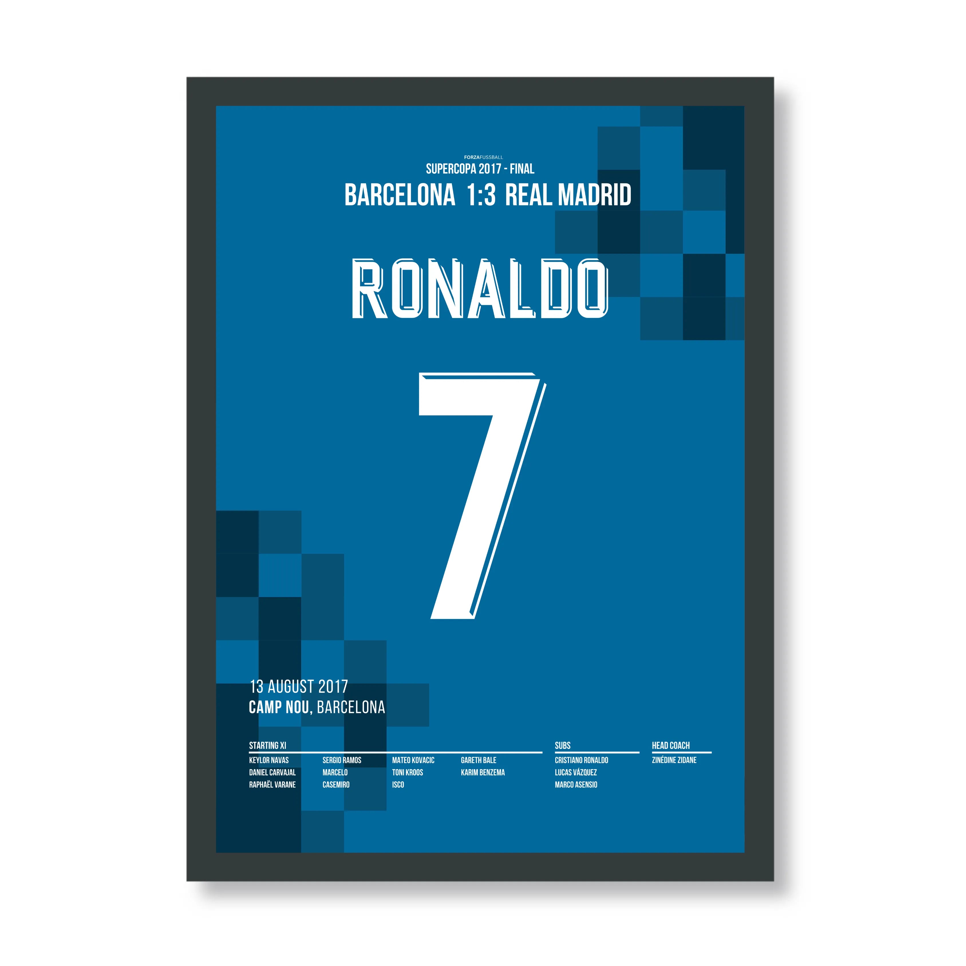 Ronaldo mit Traumtor zum Super Copa Sieg im Clasico