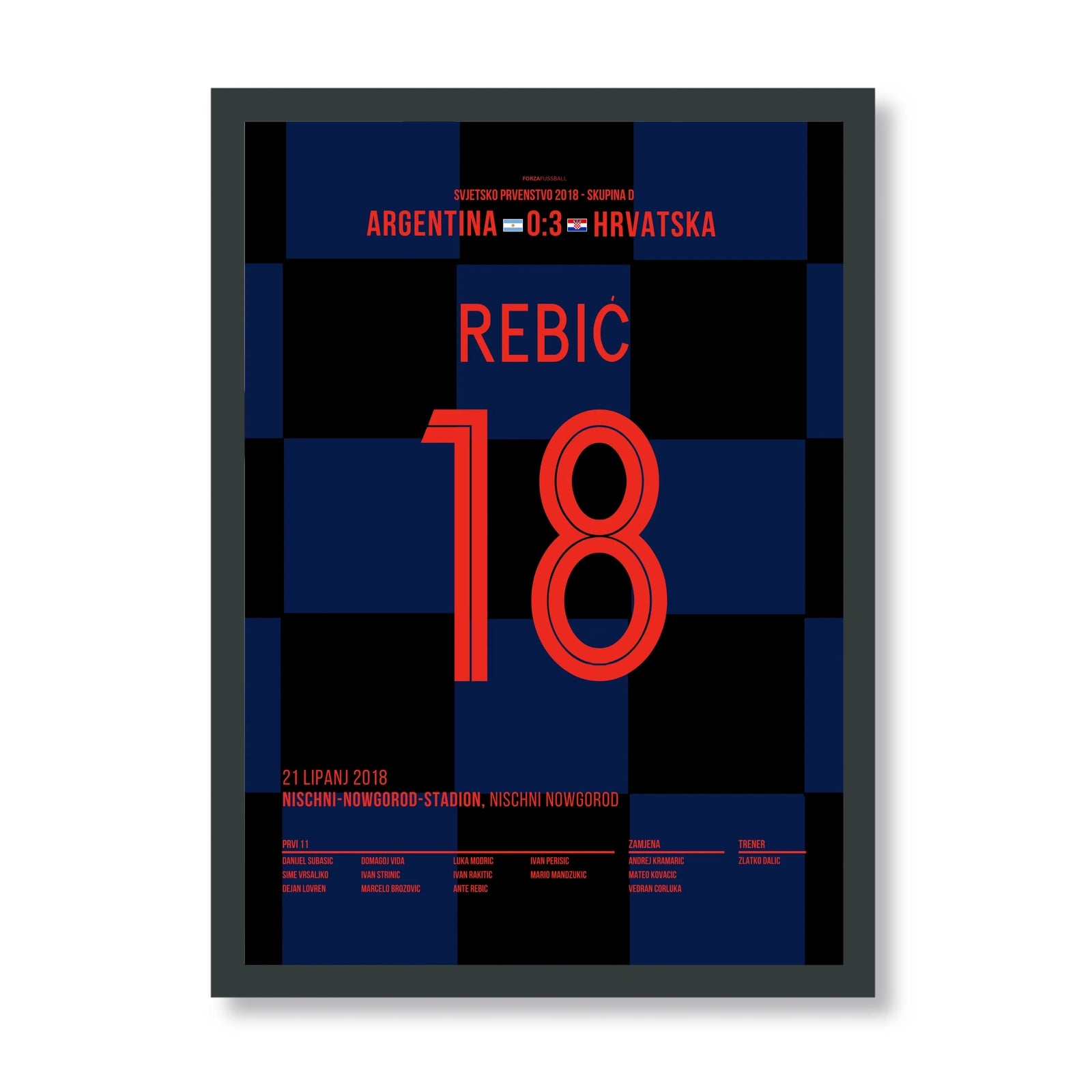 Rebic and Croatia destroy Argentina at the 2018 World Cup