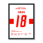Cacau's two goals against Bayern sent VfB Stuttgart on their way to the championship.