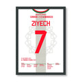 Ziyech führt Marokko gegen Kanada ins WM Achtelfinale Fußball Poster mit Rahmen