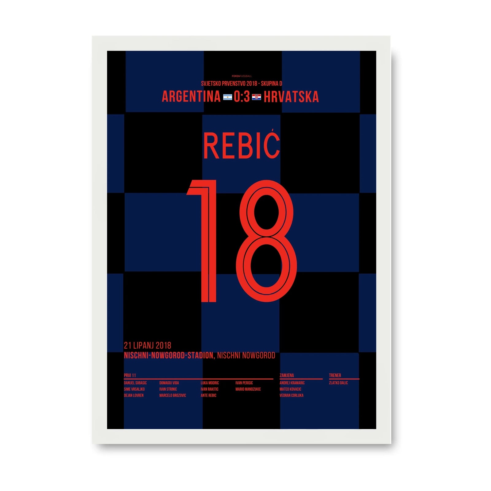 Rebic und Kroatien zerstören Argentinien bei der WM 2018