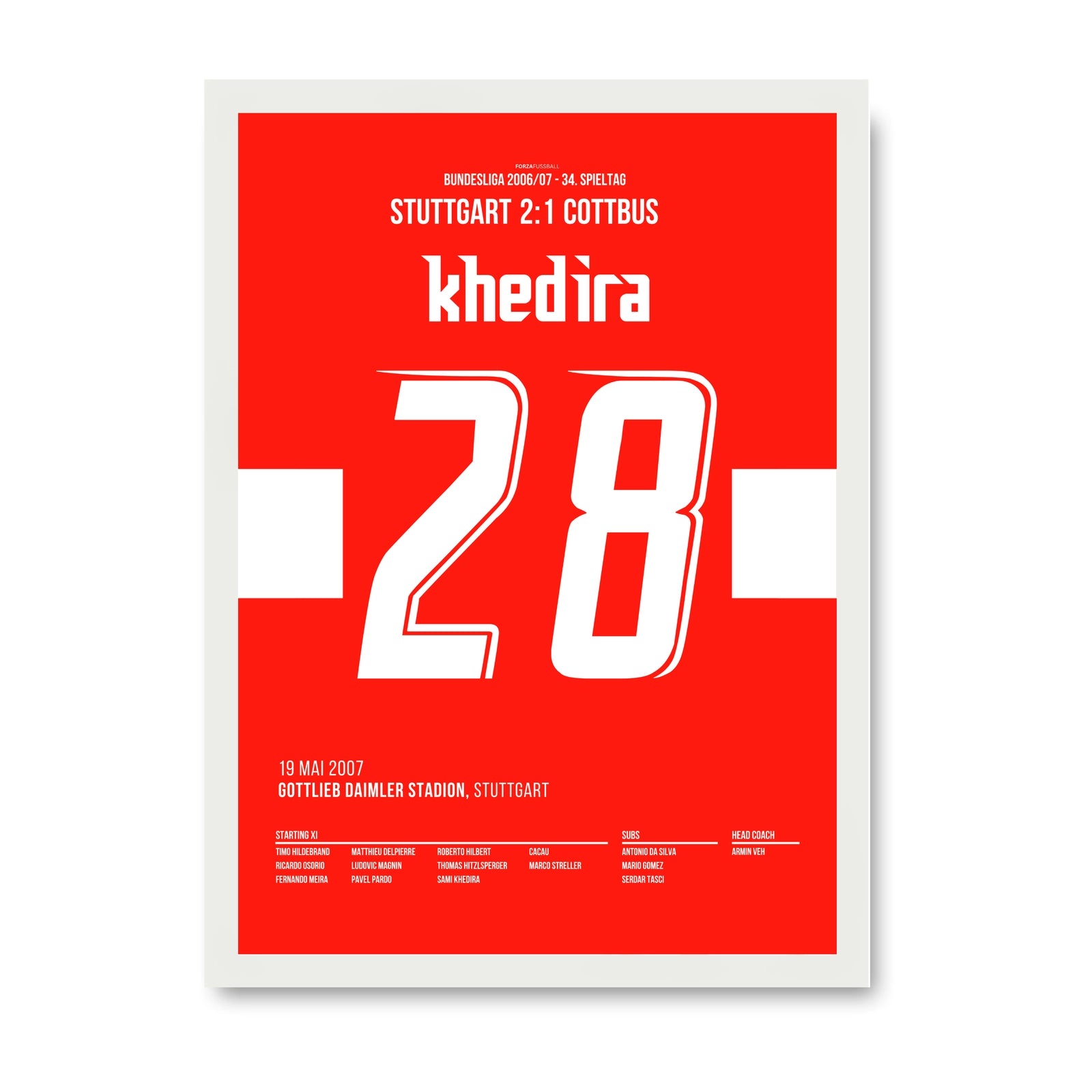 Khedira köpft Stuttgart zur Deutschen Meisterschaft 2007