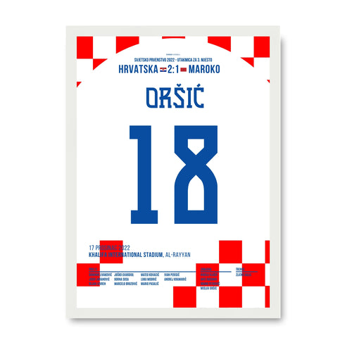 Oršić-Traumtor sichert Kroatien WM Platz Drei