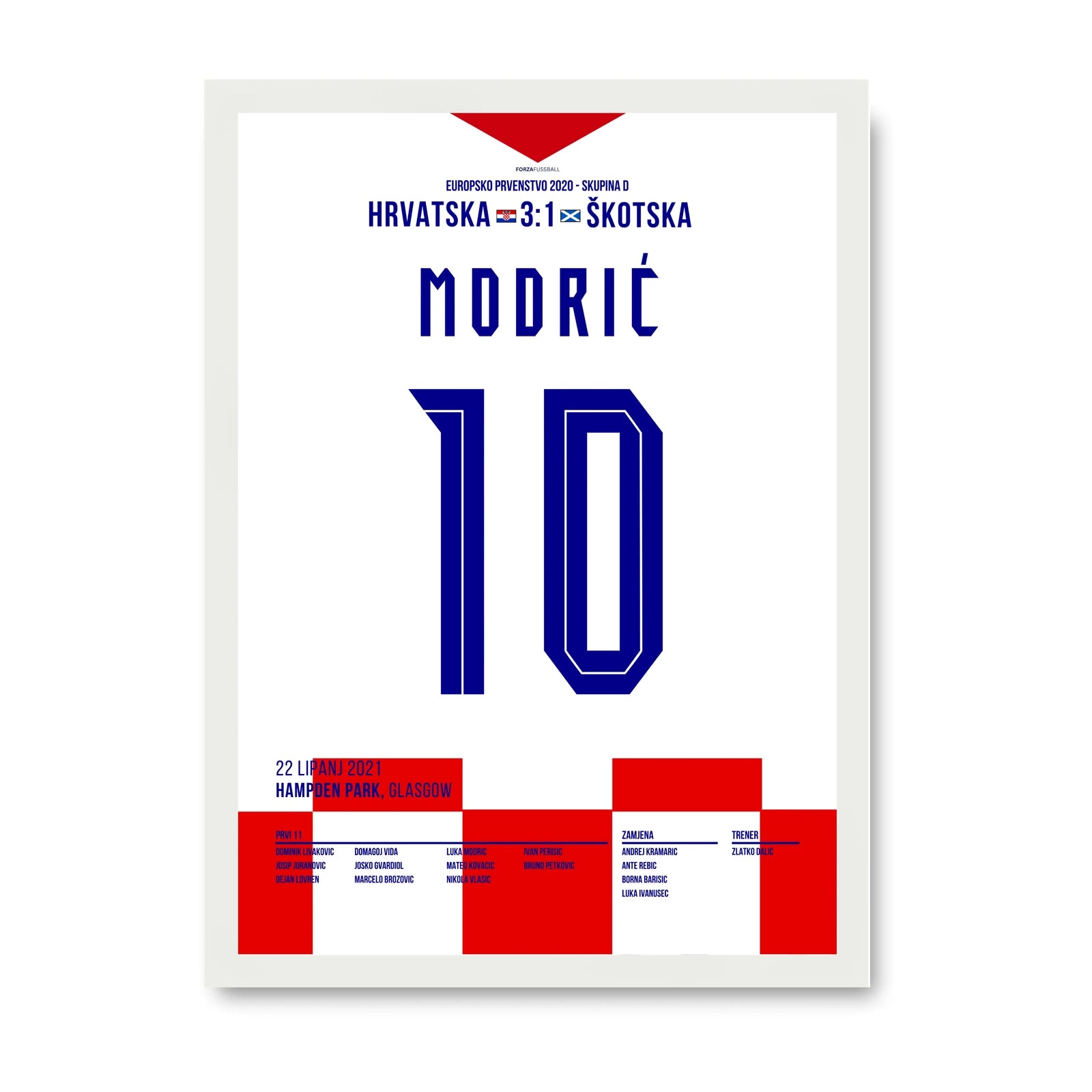 Modric mit Traumtor gegen Schottland bei der EM 2021