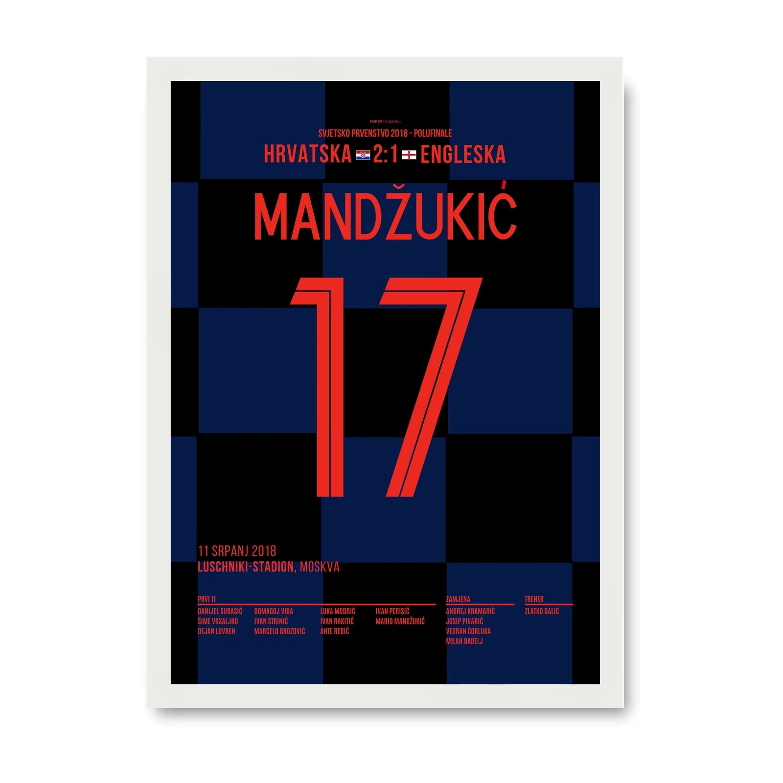 Mandzukic schickt Kroatien ins WM Finale 2018
