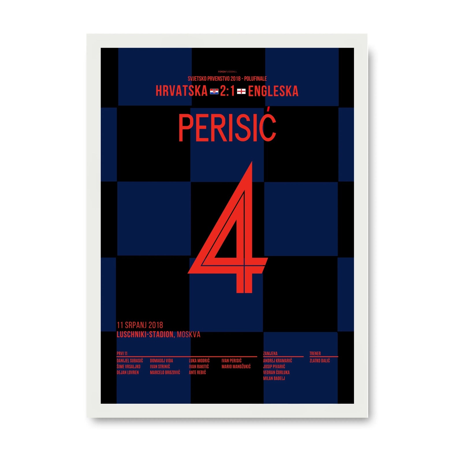Perisic mit dem Spiel seines Lebens im Halbfinale gegen England