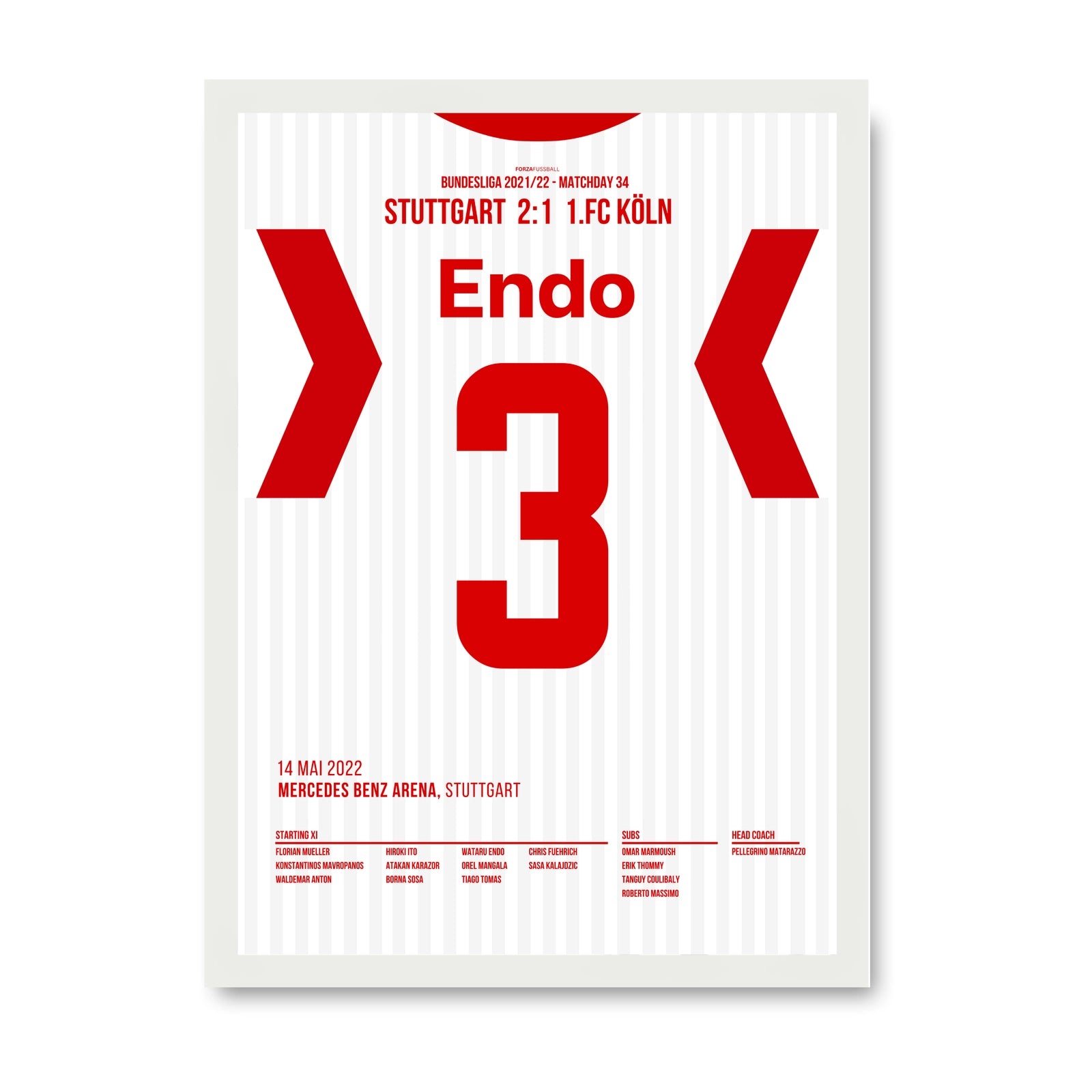 Stuttgart Heros - 1+1 Set