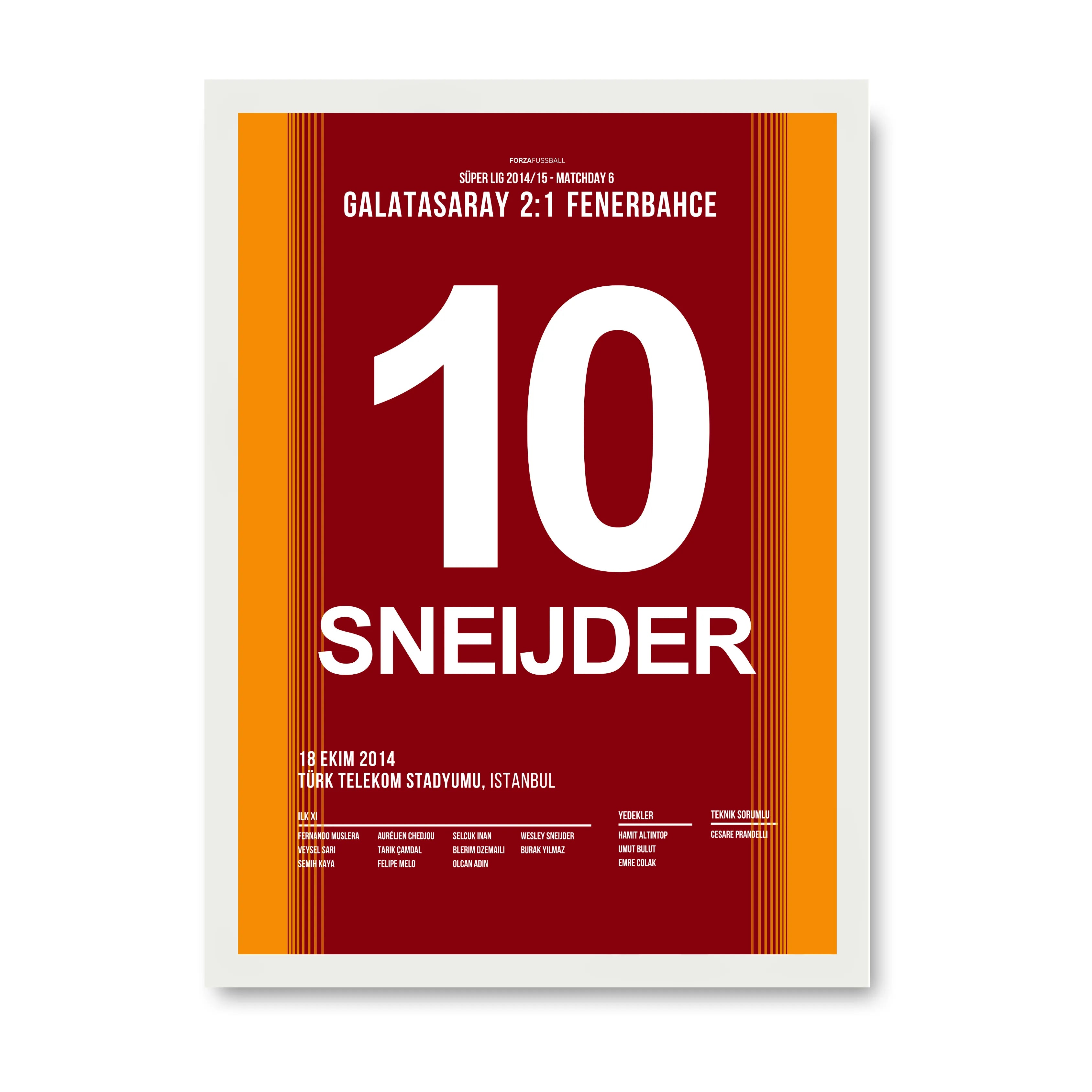 Sneijder schickt Volkan nach rechts und nach links