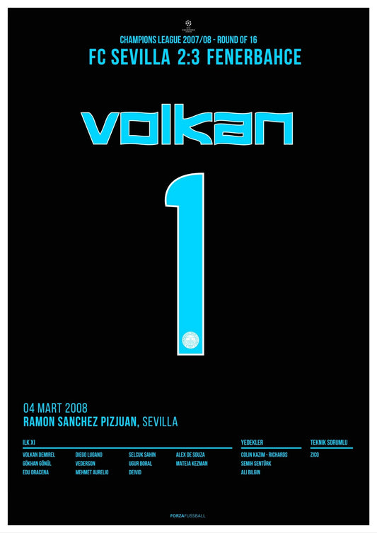 Volkan hält 3 Elfmeter und führt Fener ins CL Viertelfinale 2008