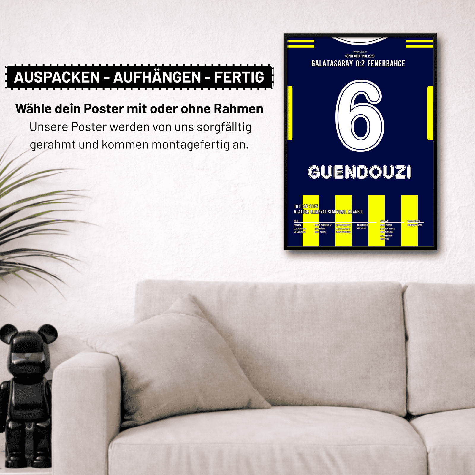 Guendouzi schießt Fener zum Super Cup Sieg gegen Gala