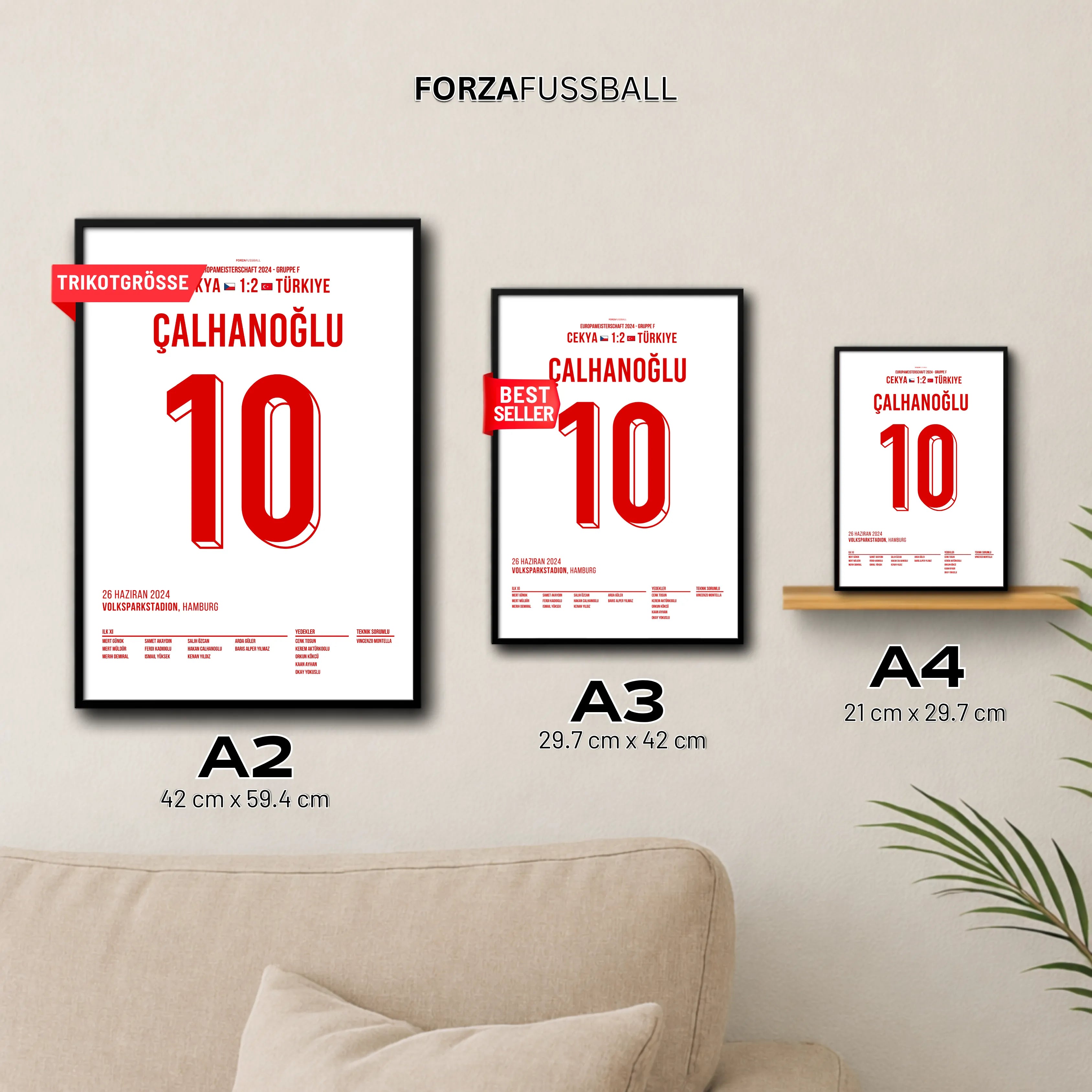 Hakan Calhanoglu´s Tor vs. Tschechien bei der EM 24