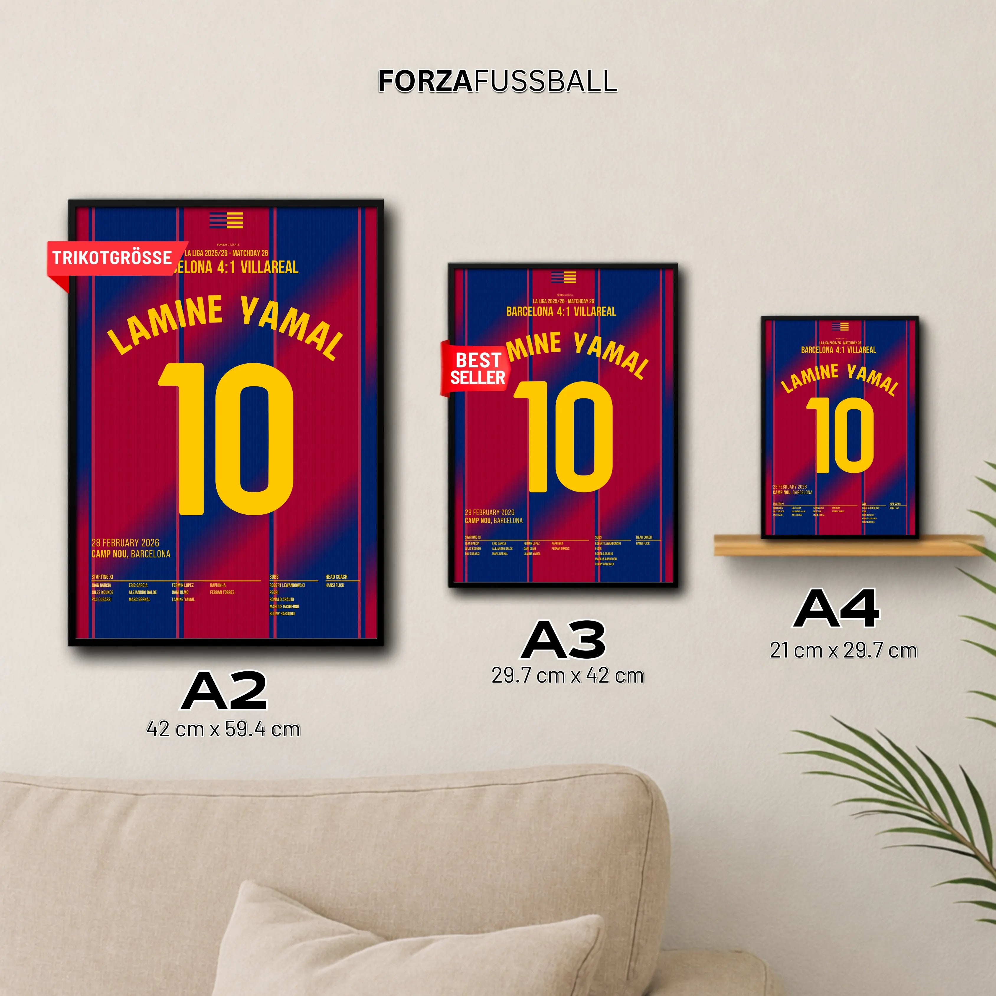 Hattrick! Lamine Yamal vernichtet Villareal