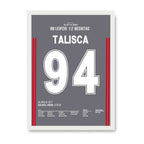 Quaresma X Talisca - 1+1 Set Fußball Poster mit Rahmen