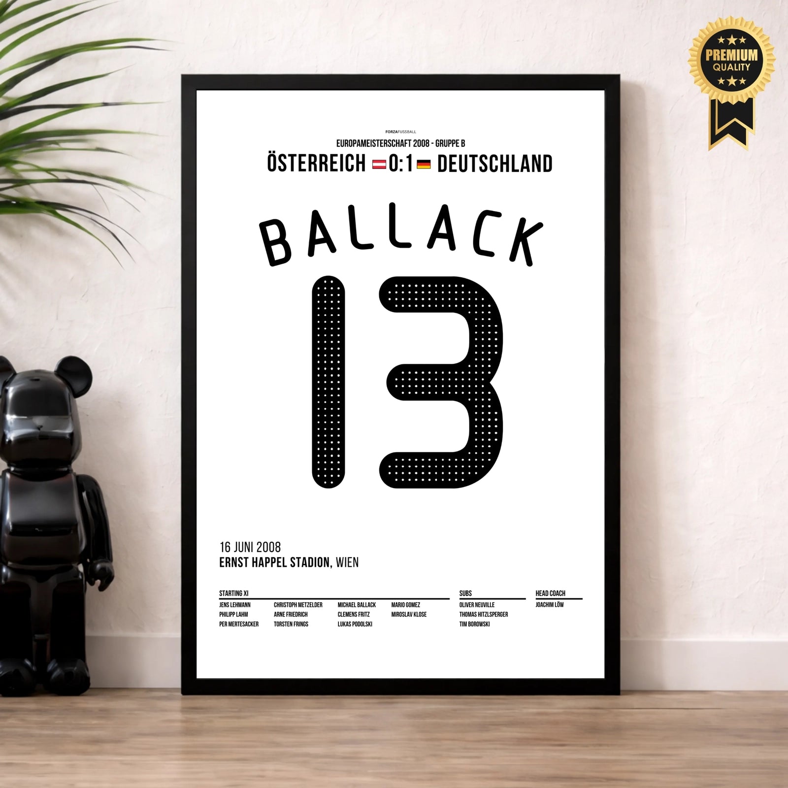 Ballack's stunner free-kick for the win against Austria at Euro 2008