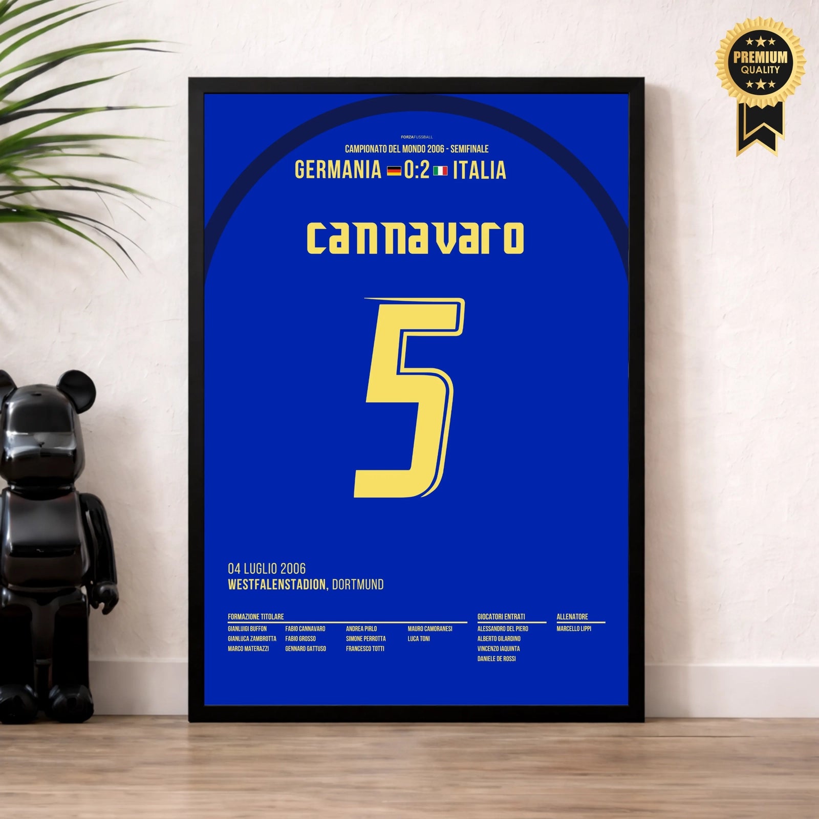 Cannavaro macht das Spiel seines Lebens im Halbfinale 06 vs Deutschland