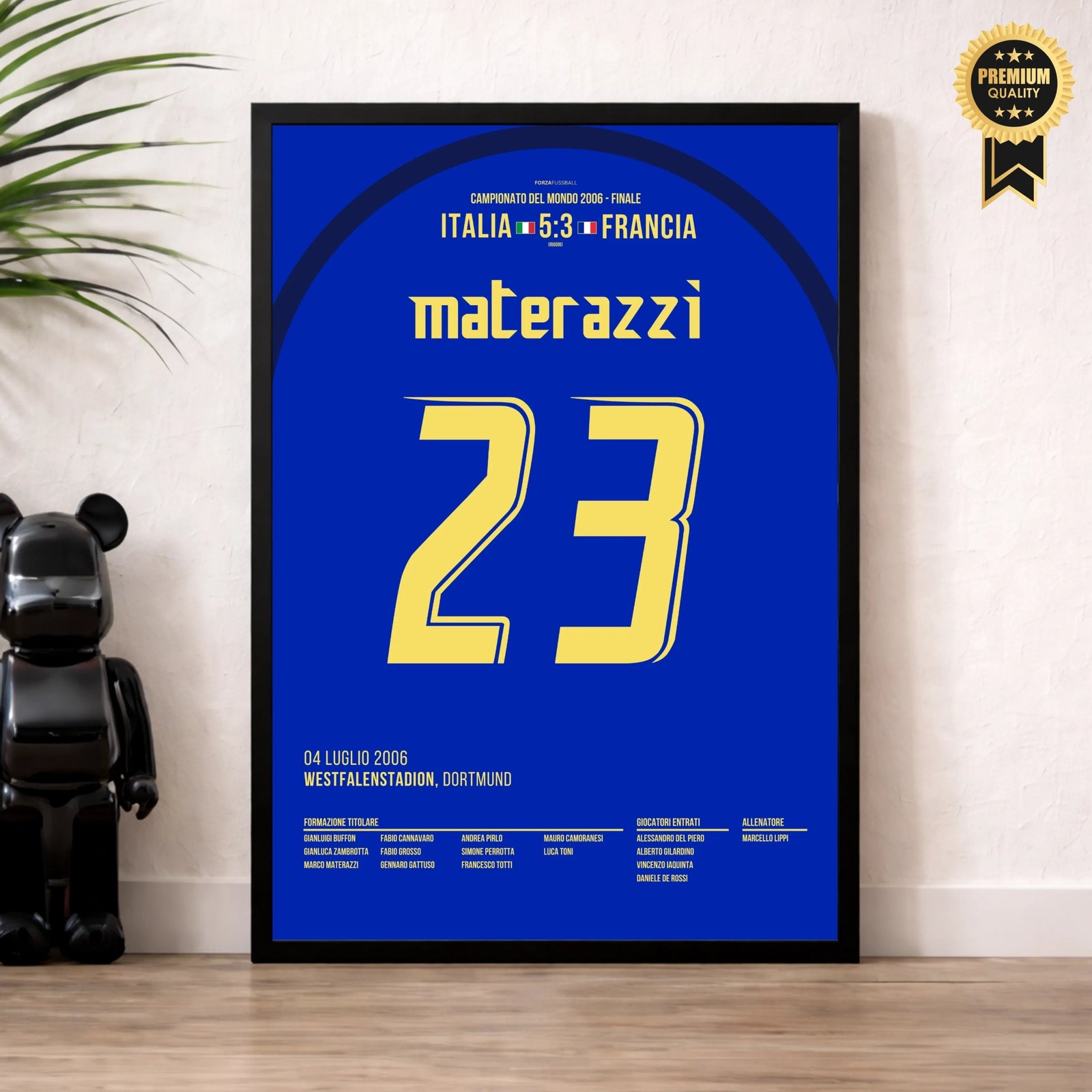 Materazzi köpft Italien Richtung WM Titel 2006