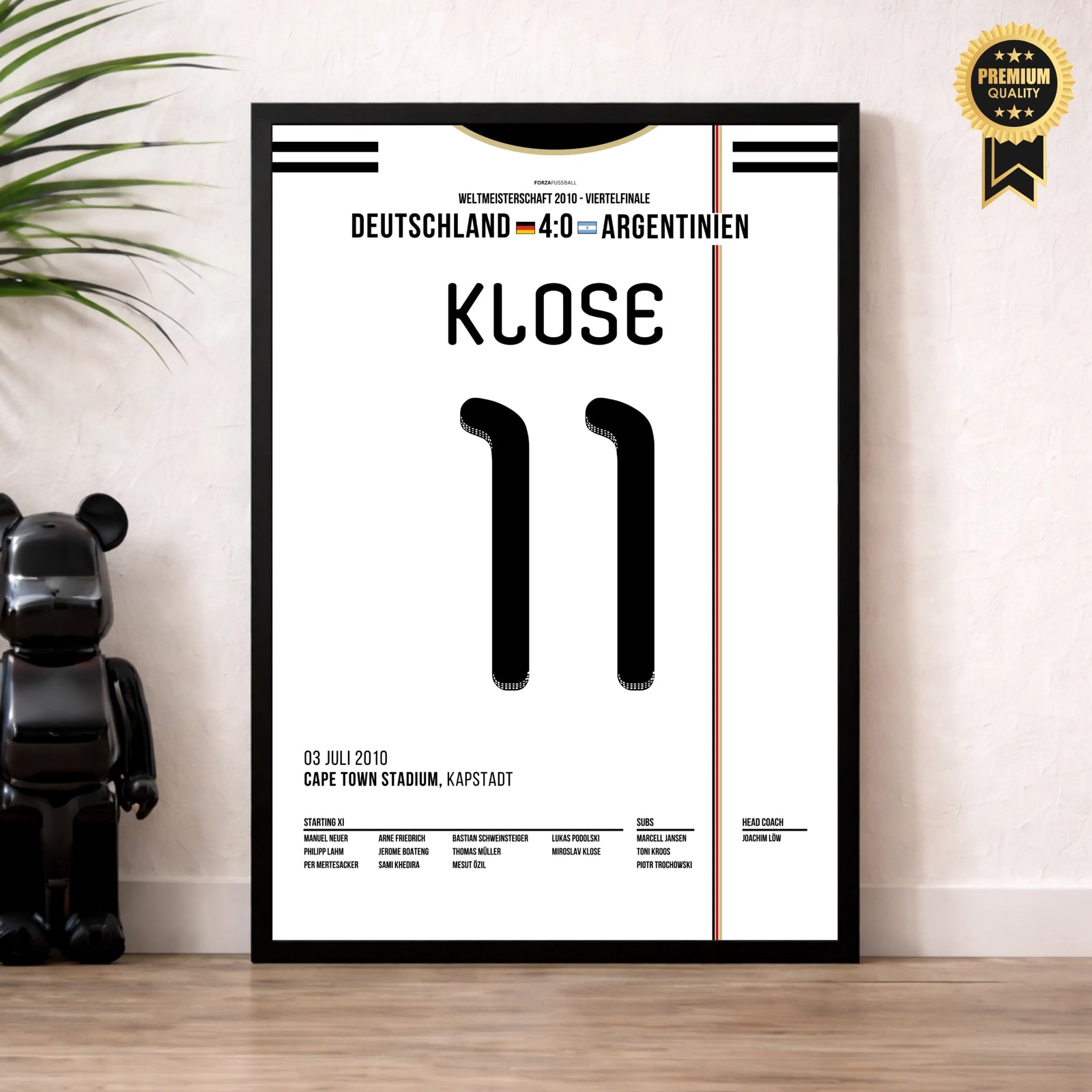 Klose und Deutschland demontieren Messi, Maradona und Argentinien