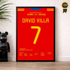 Spanien gewinnt iberisches Duell gegen Portugal dank David Villa