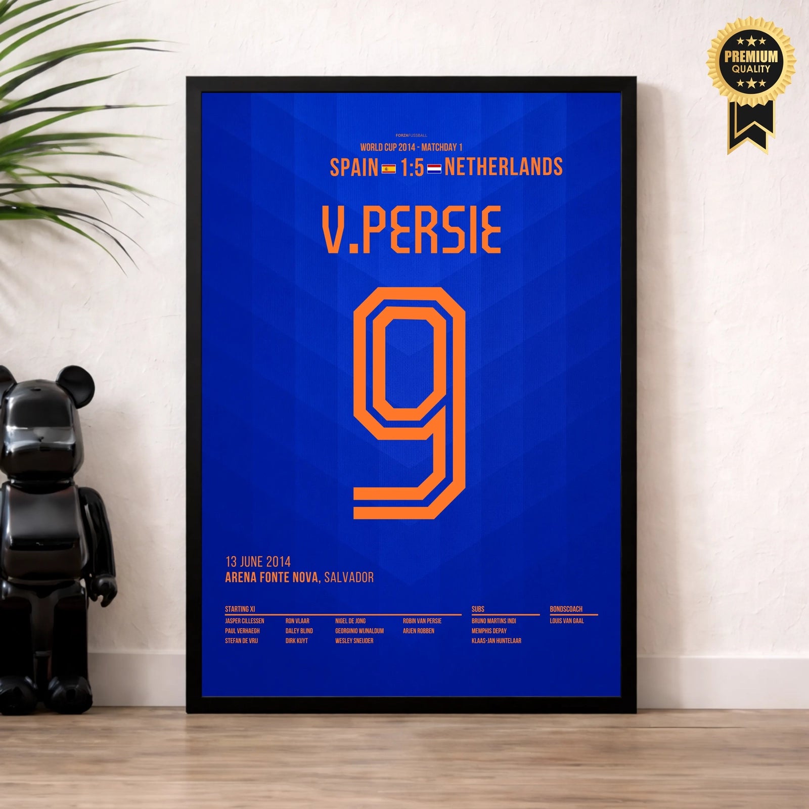 Van Persie channels the Flying Dutchman against Spain