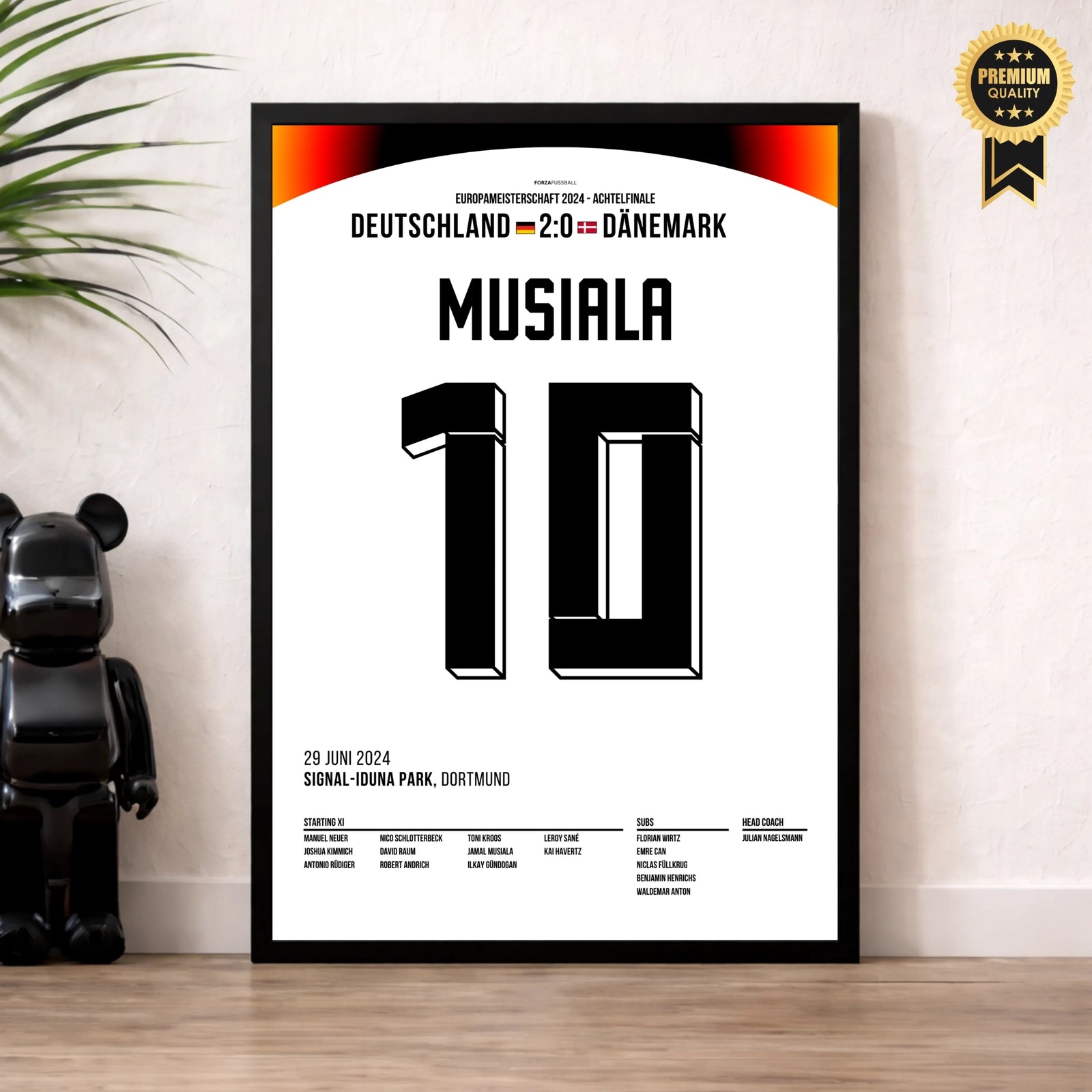 Jamal Musiala sends Germany into European Championship quarter-finals