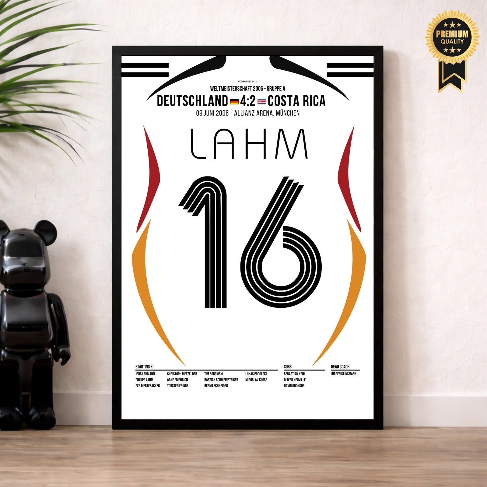 Lahm eröffnet das Sommermärchen 2006 per Traumtor
