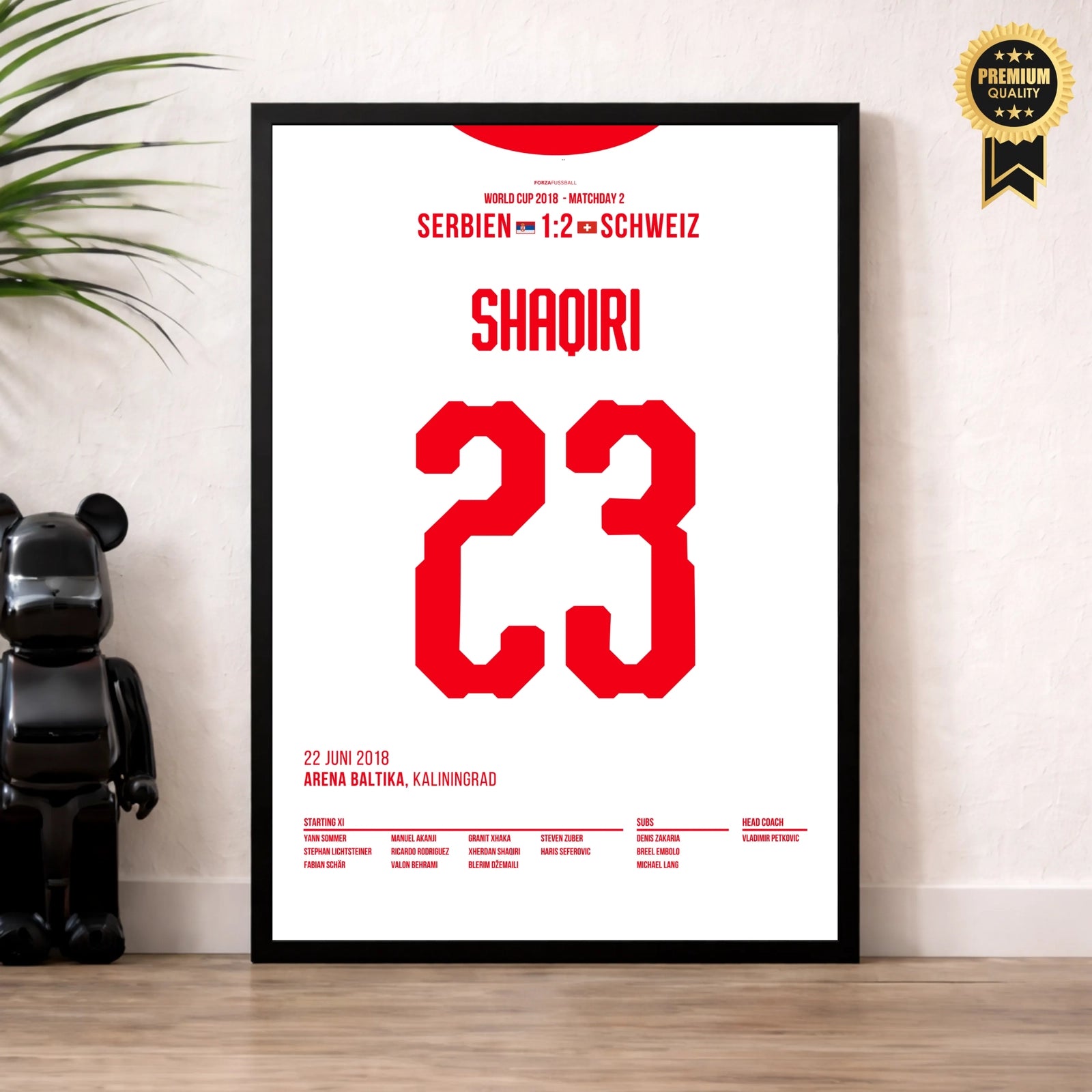 Shaqiri trifft gegen Serbien bei der WM 2018