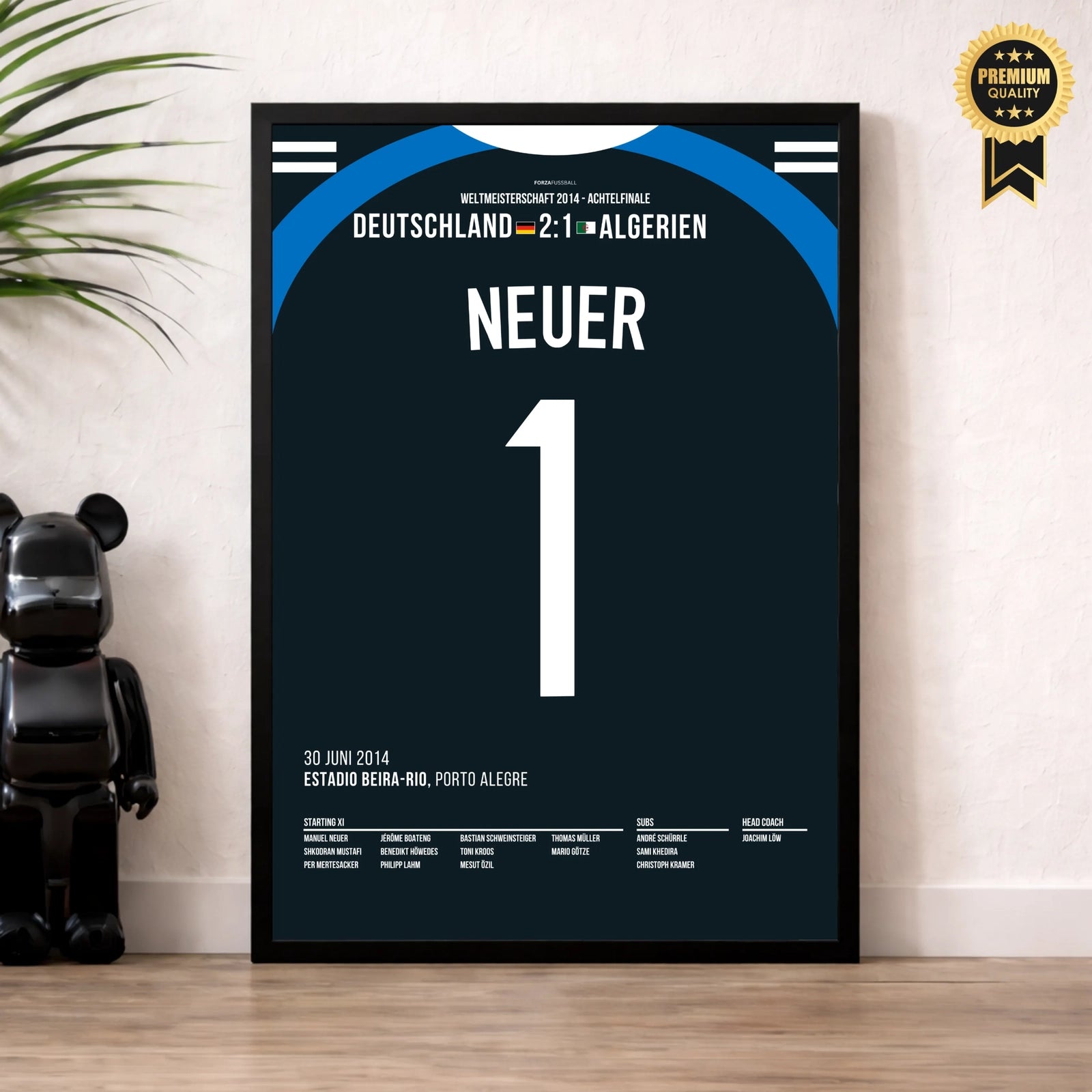 Neuer revolutioniert das Torwartspiel gegen Algerien 2014