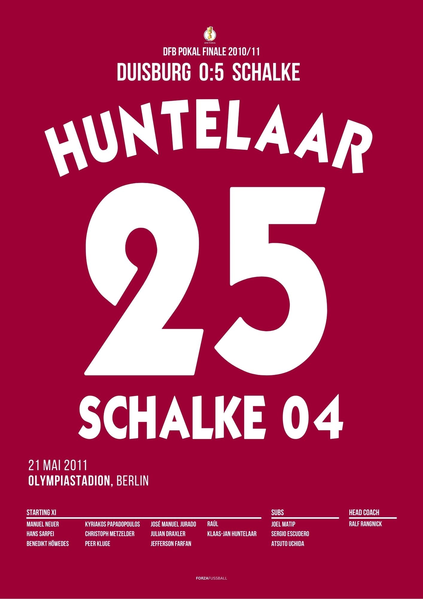 Der Hunter führt Schalke zum DFB Pokal Titel 2011