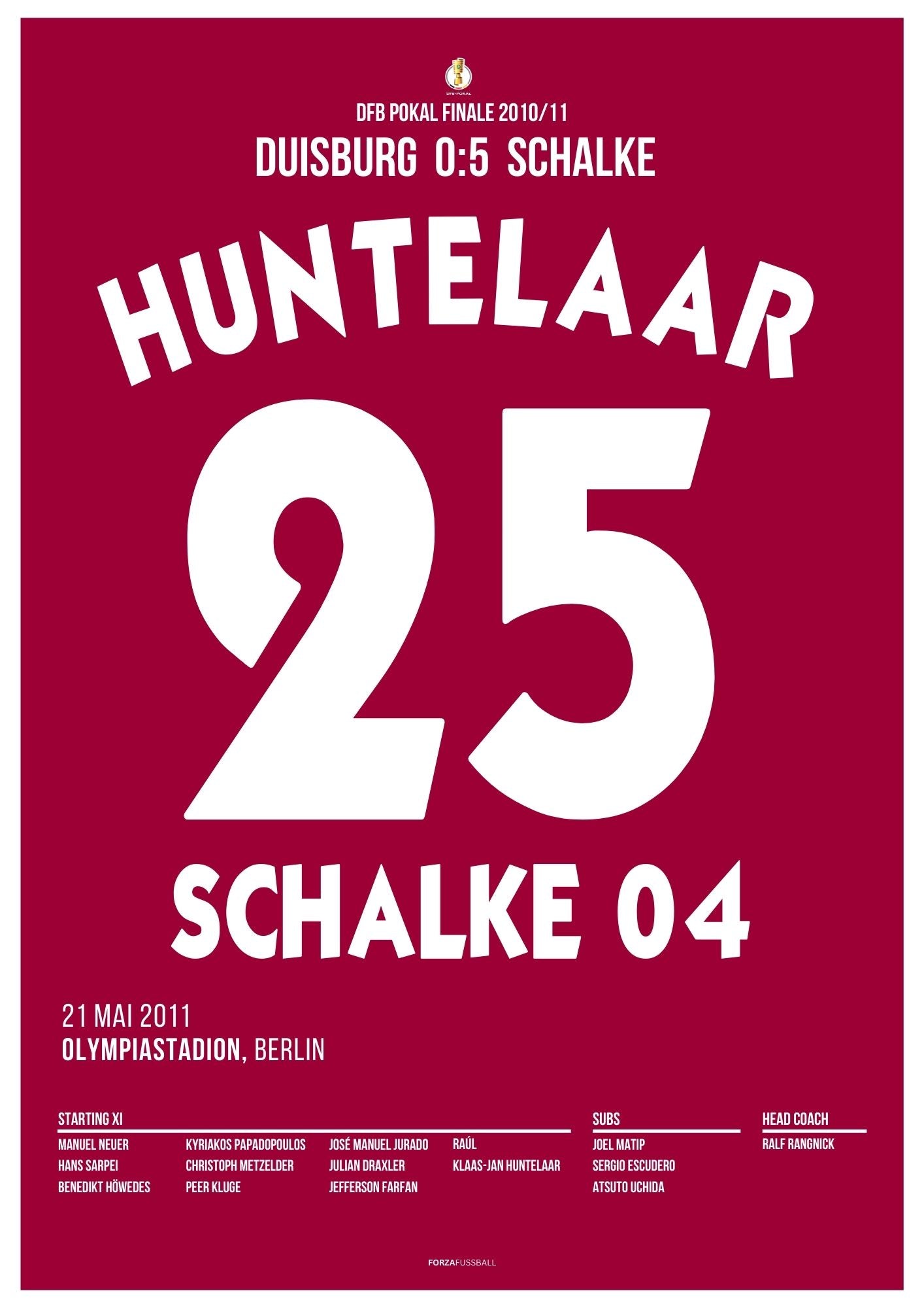 Der Hunter führt Schalke zum DFB Pokal Titel 2011